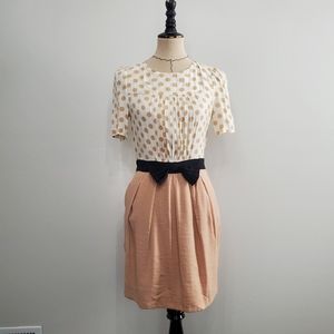 Claudie Pierlot Blush Polka Dot Dress